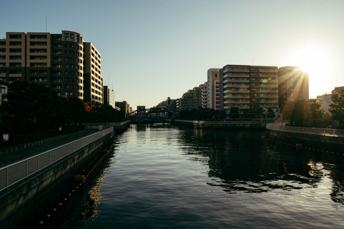 morning at the waterfront by robert mangelmann | 20231122tokyo_074