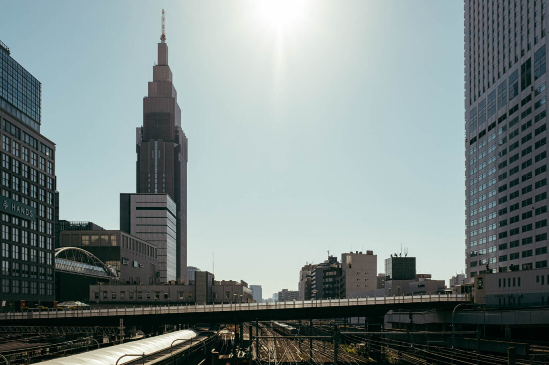 shinjuku station southern terrace by robert mangelmann | 20231124tokyo_0002